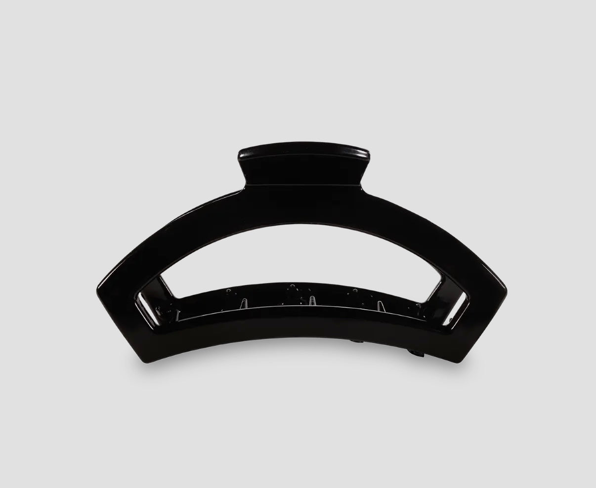 Black large open Teleties clip