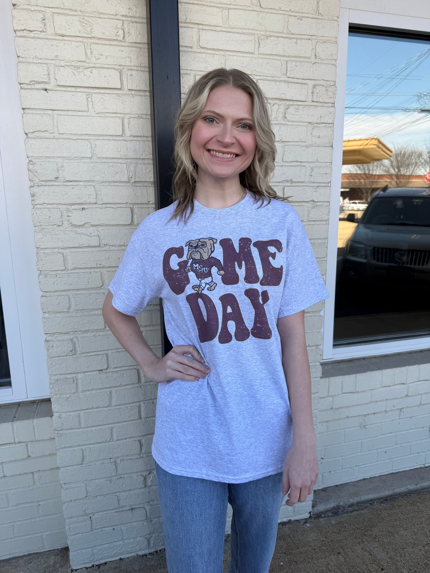 MSU game day tee