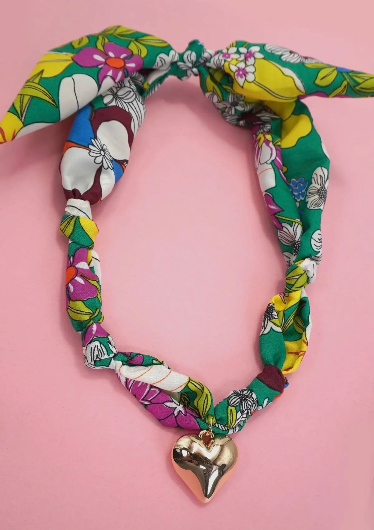 Scarf necklace