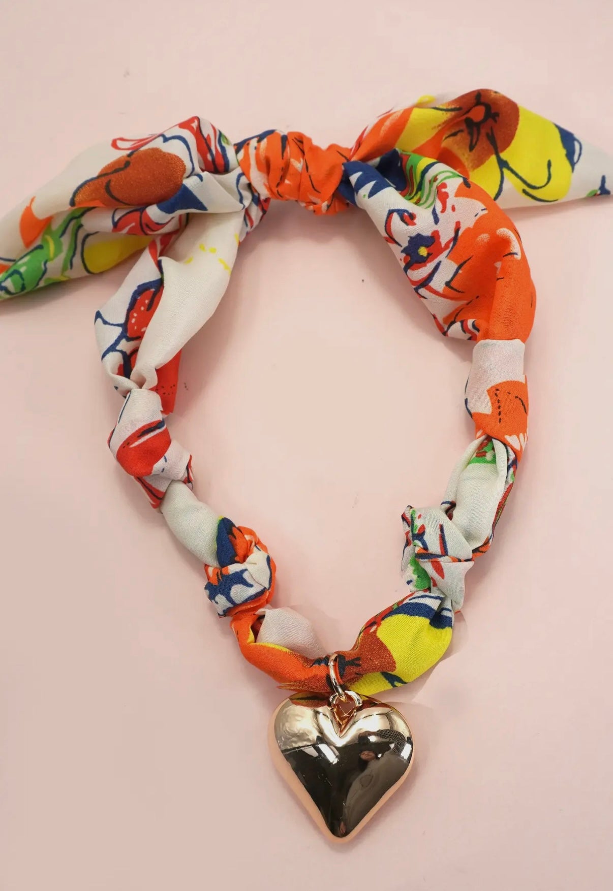 Scarf necklace