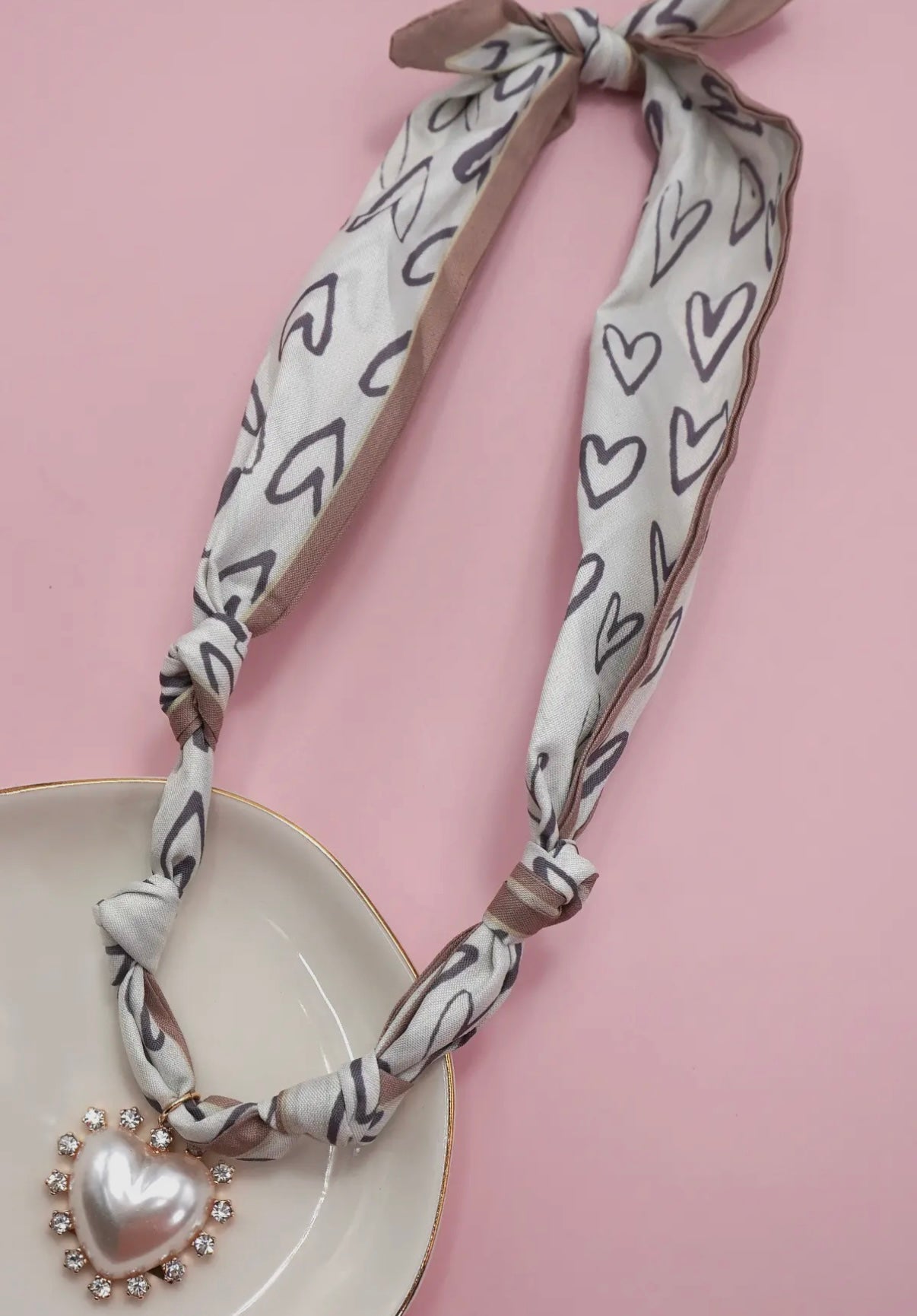 Scarf necklace