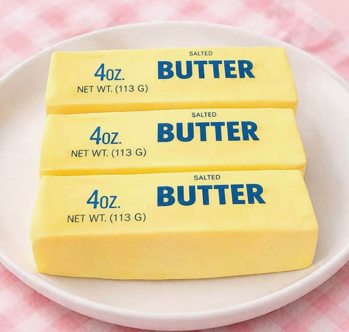 Squishy butter toy