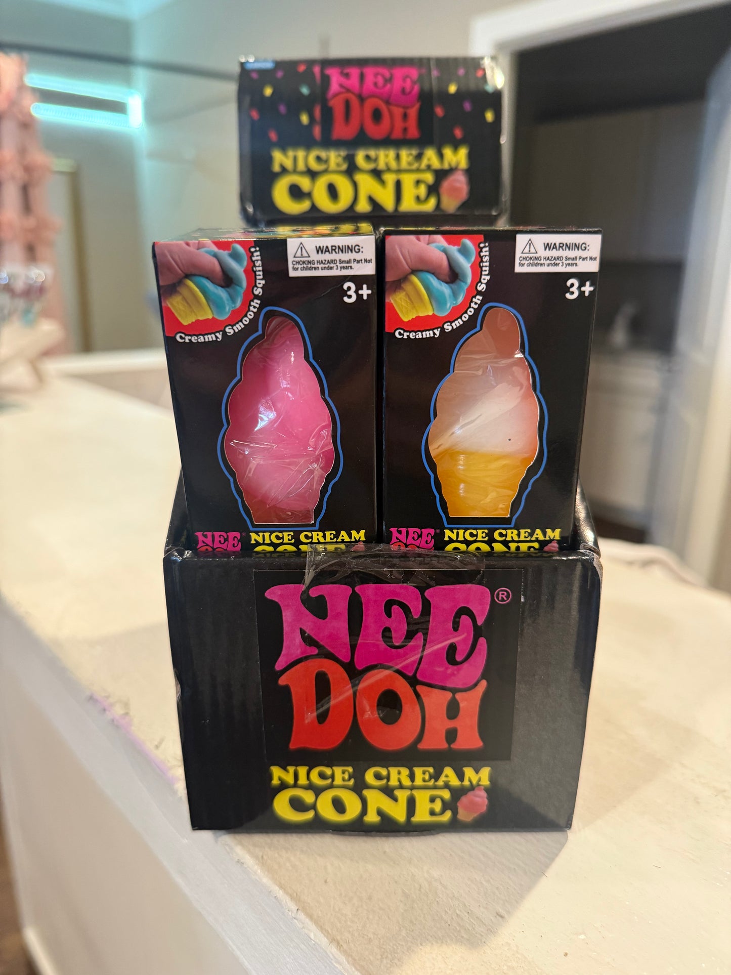 Squishy ice cream cone