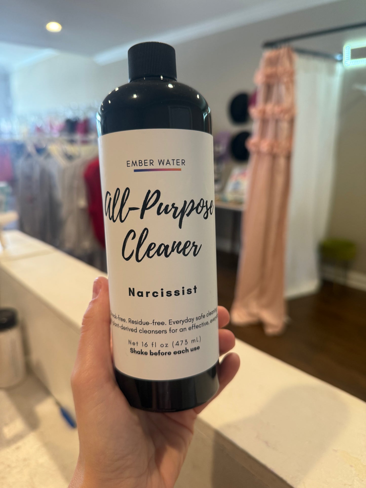 Ember water narcissist all purpose cleaner