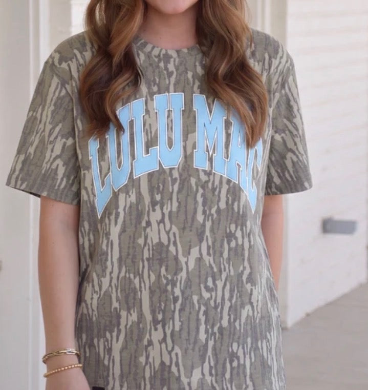 Lulu Mac bottomland blue tee