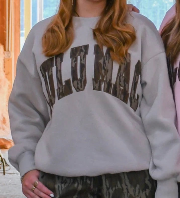 Lulu Mac greige bottomland sweatshirt
