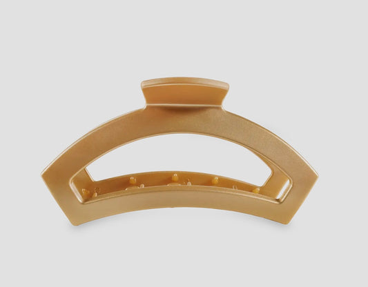 Medium open Teleties clip - champagne toast