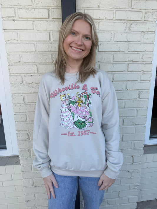 Whoville and Co sweatshirt