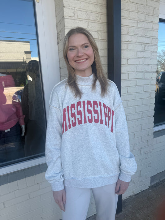 Mississippi reversible sweatshirt