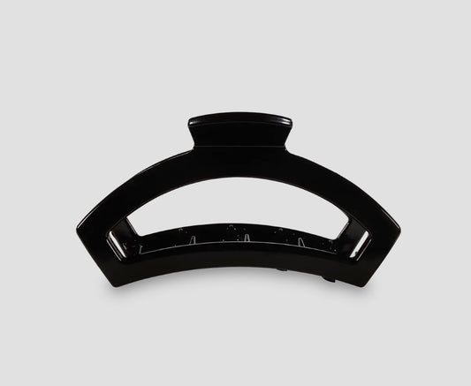 Black large open Teleties clip