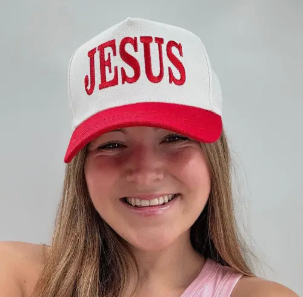 Lulu Mac Jesus cap