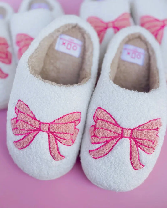 Bow slippers