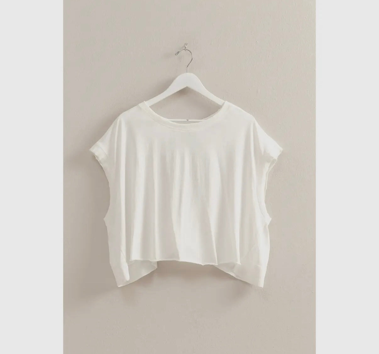 White open back top