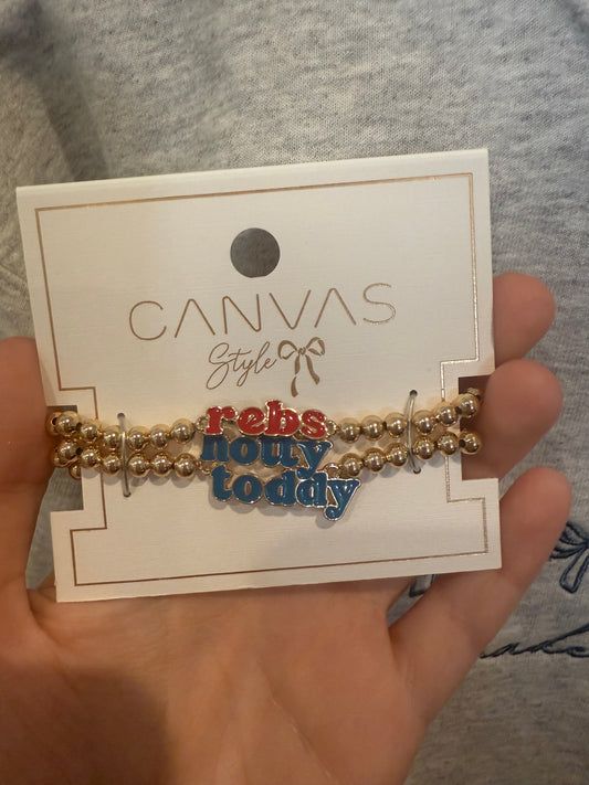 Hotty Toddy bracelet set