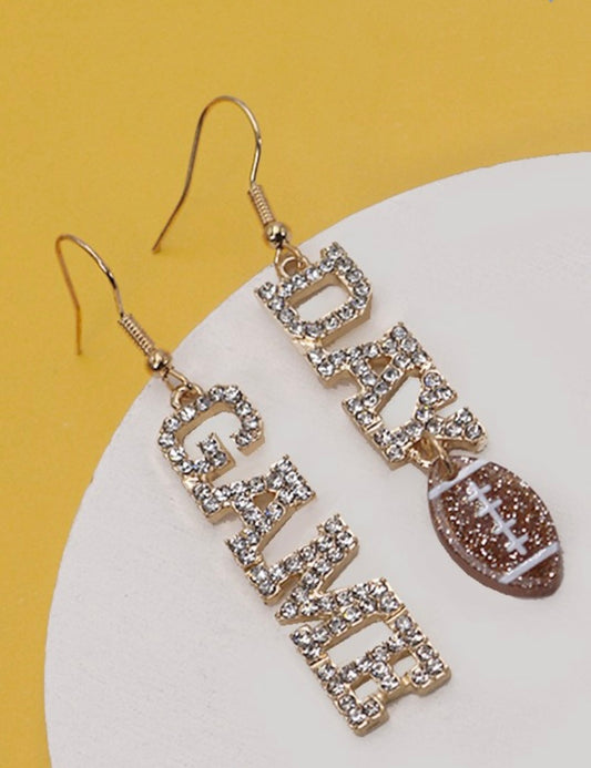 Game day earrings