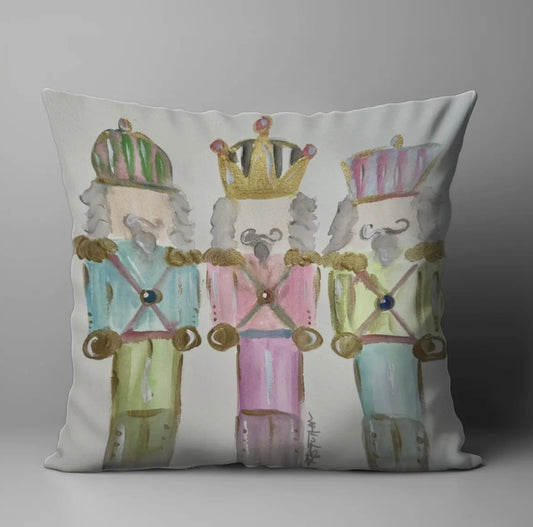 Nutcracker pillow