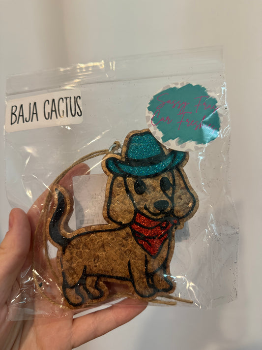 Cowboy dog freshie