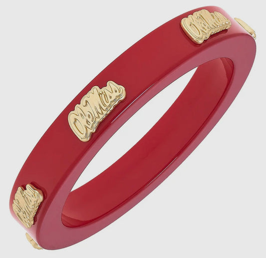 Red Ole Miss bangle