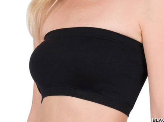 Black layering bandeau