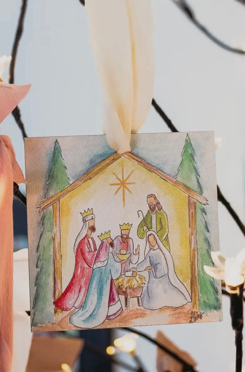 Nativity ornament