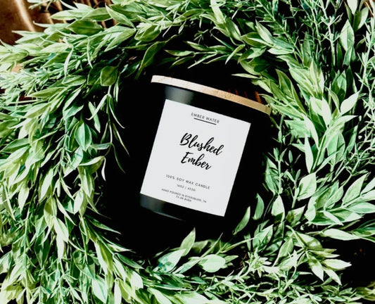 Blushed ember candle