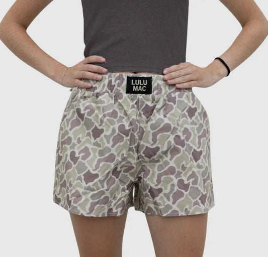 Camo Lulu Mac shorts