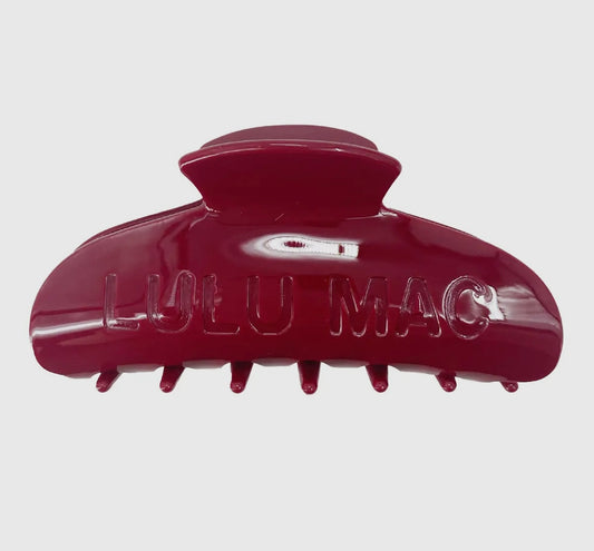 Lulu Mac crimson hair clip