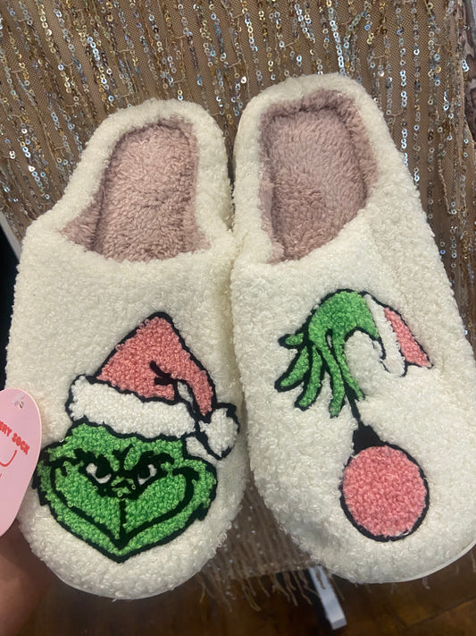 Grinch slippers