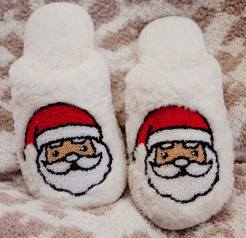 Santa slippers