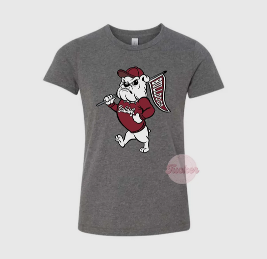 Gray MSU tee