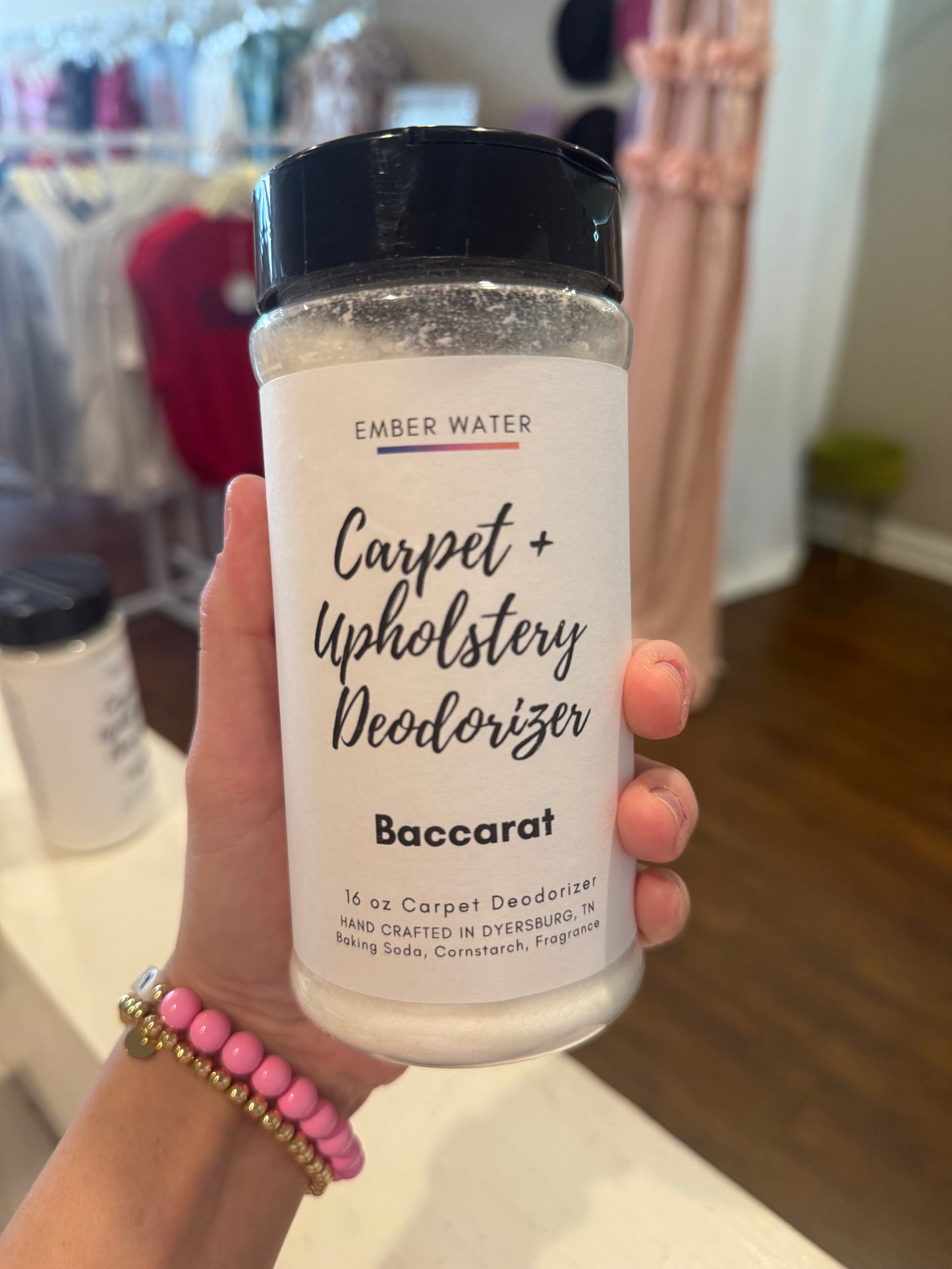 Ember water carpet deodorizer