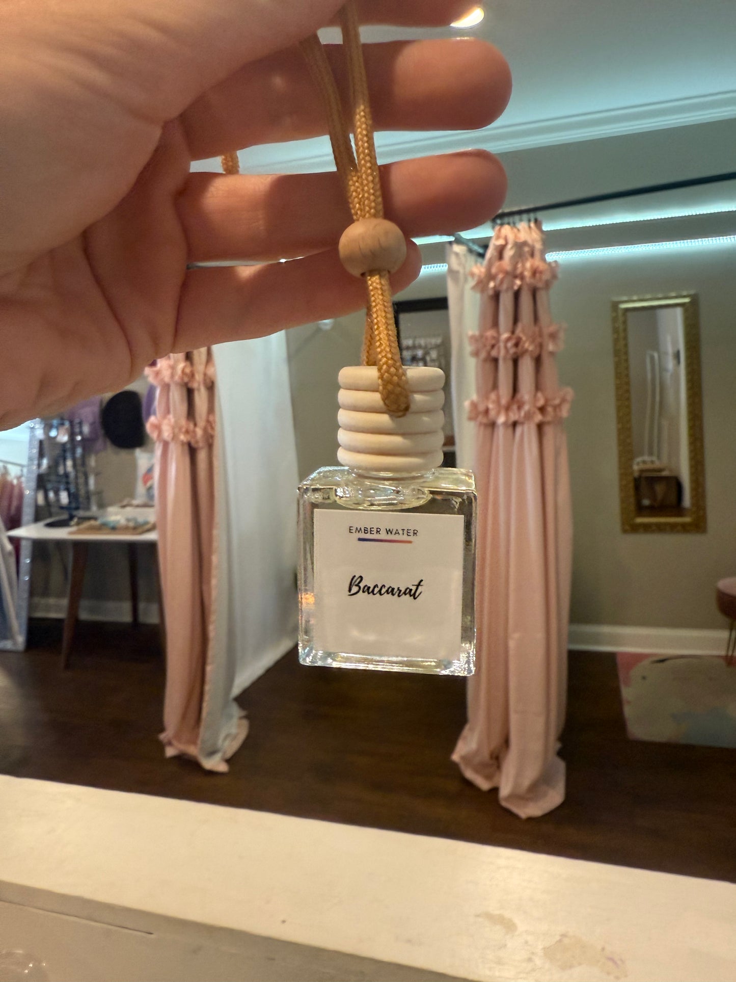 Ember water baccarat car diffuser