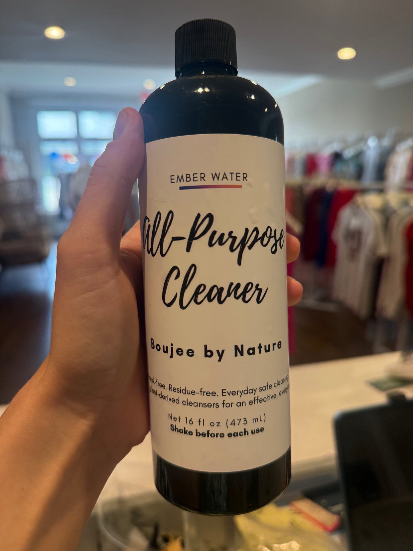 Ember water boujee by nature all purpose cleaner
