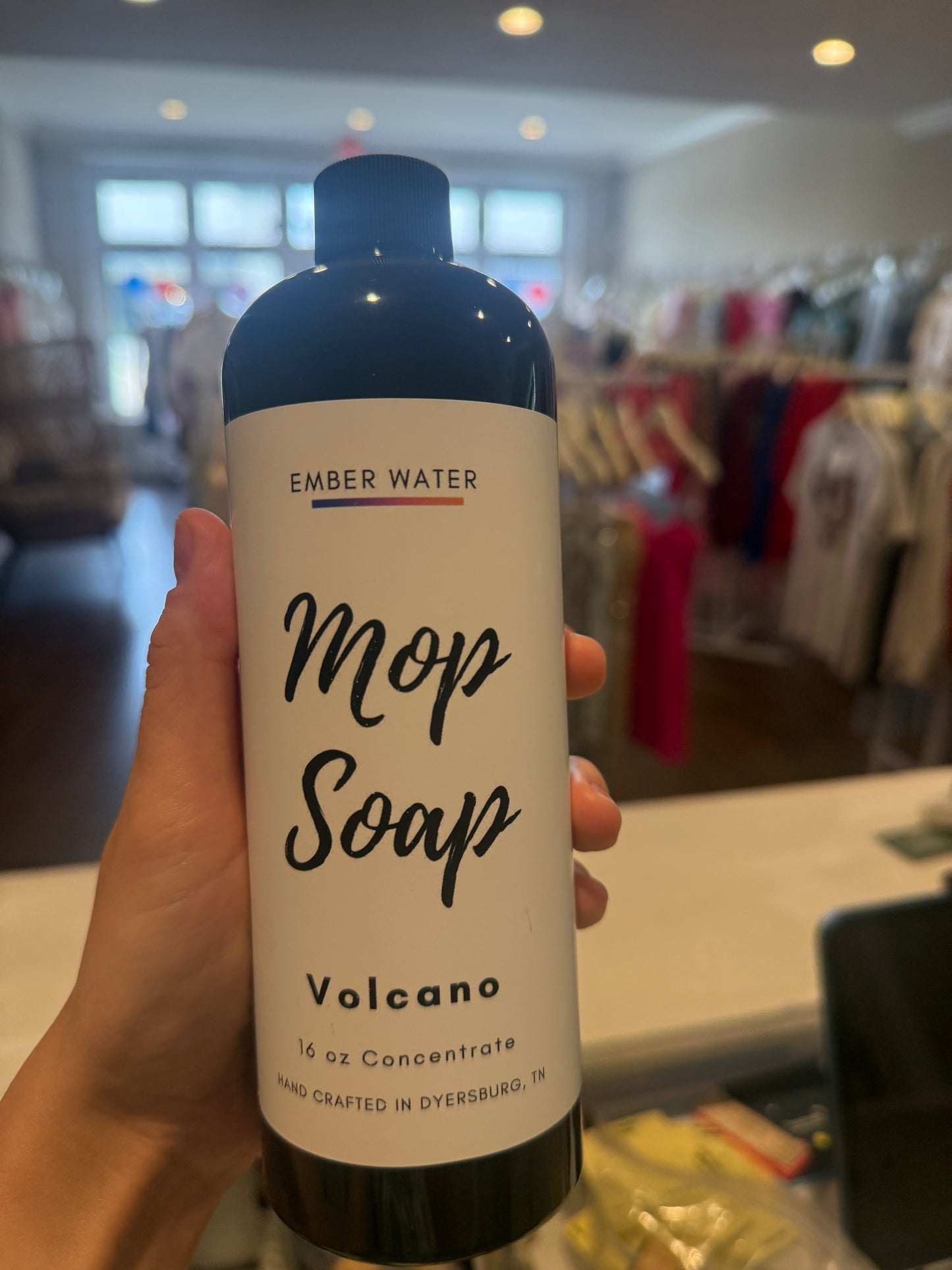 Ember water volcano mop soap