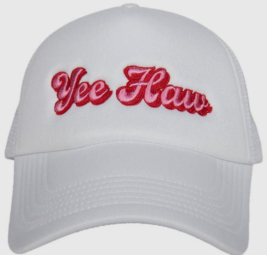 Yee haw trucker hat