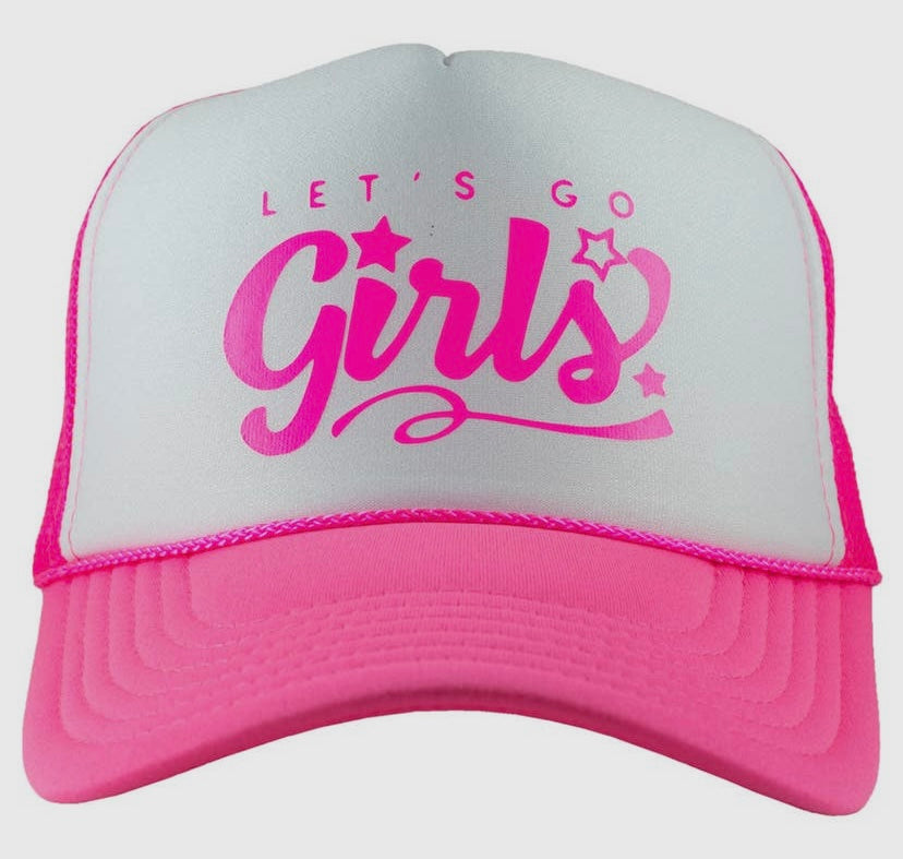 Let’s go girls trucker hat