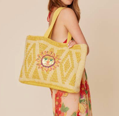 Sun tote bag