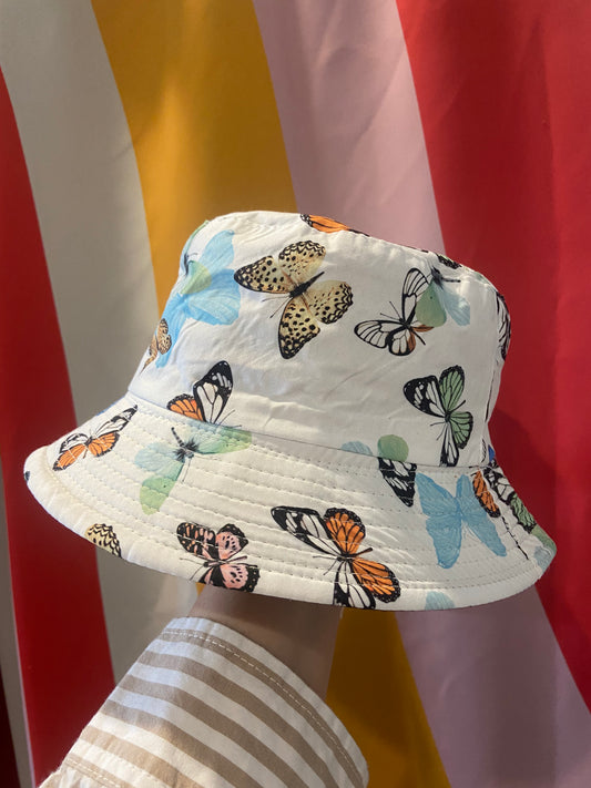 Butterfly bucket hat