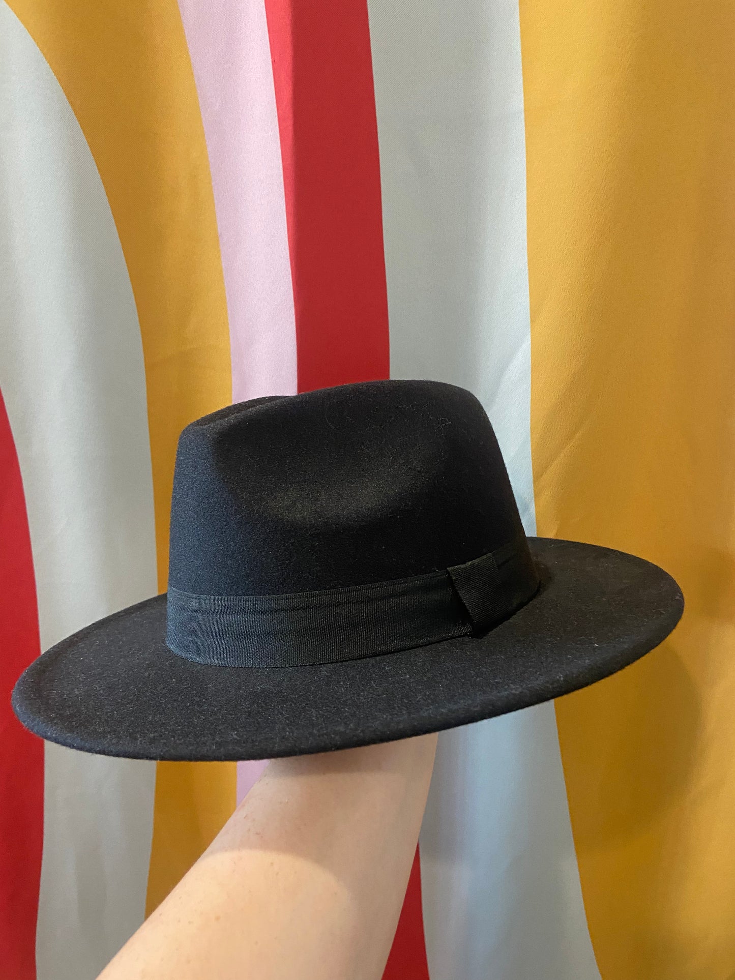 Black fedora